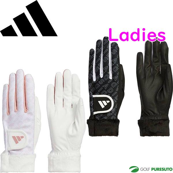新品アディダス/WARM COMFORT 両手用 ゴルフグローブ 18cm アディダスゴルフ ウォーム コンフォート グローブ JTY38（ブラック