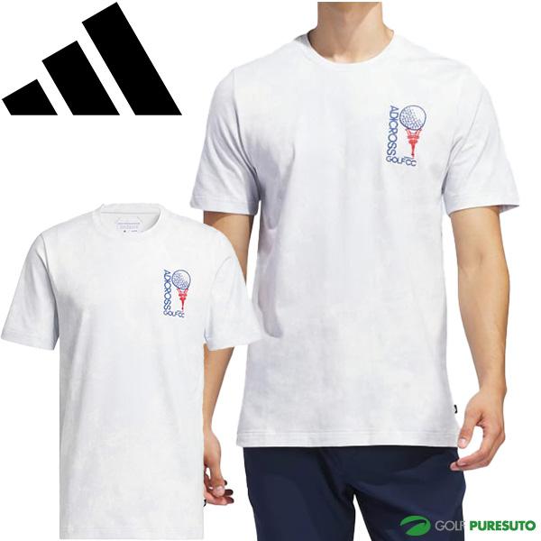 ADIDAS GOLF アディダス ゴルフ 半袖 アディクロス パリスプリント T