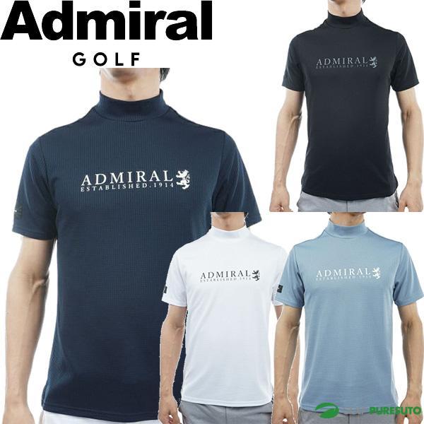 Admiral Golf アドミラル ゴルフ 半袖 モックネックシャツ