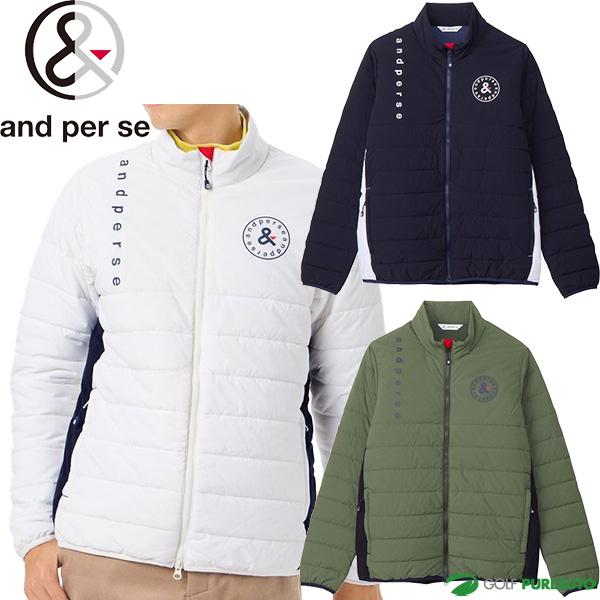 and per se（アンパスィ） 長袖 フルジップブルゾン エアロカプセル