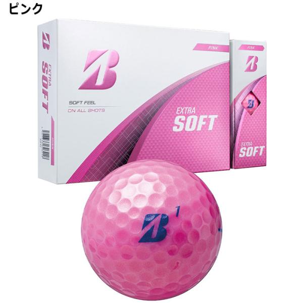 �u���a�X�g���S���t �S���t�{�[�� EXTRA SOFT 2�_�[�X�Z�b�g�i24�����j 2025�N���f�� BRIDGESTONE GOLF ���� ���i�摜4