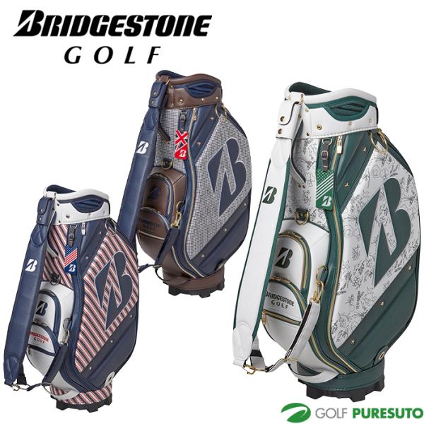 新品未使用　BRIDGESTONE GOLF キャディバッグ CB021Y WK BRIDGESTONE GOLF ブリヂストン ゴルフ 9.5型 メジャーコレクション