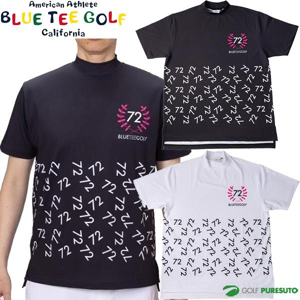 BLUE TEE GOLF（ブルーティーゴルフ） 半袖 モックネックシャツ 72
