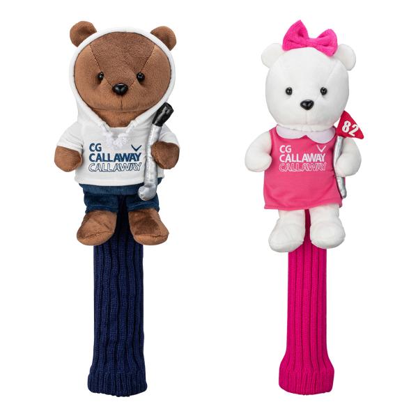 キャロウェイ　3番ユーティリティクラブ　ヘッドカバー付き　3U Callaway レディース キャロウェイ Ut用 ヘッドカバー Bear UT