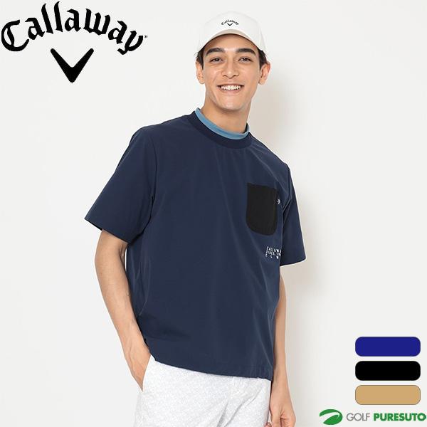 Callaway キャロウェイ 半袖 プルオーバー ブルゾン 8WAYストレッチ