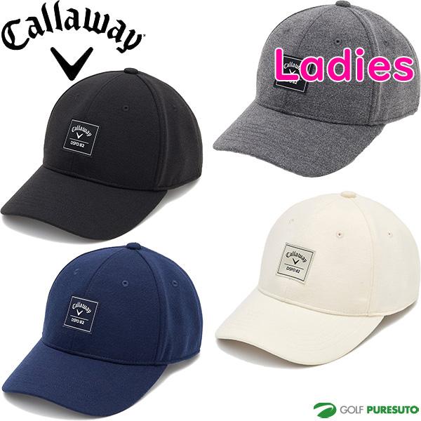 レディース キャロウェイ ゴルフキャップ モールスキンキャップ C25291201 ヘッドウェア 帽子 ゴルフウェア Callaway golf