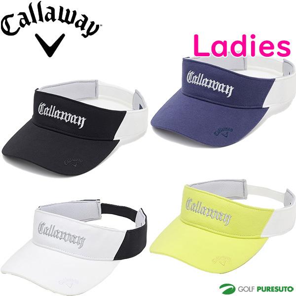 レディース キャロウェイ ゴルフバイザー サンバイザー C25291208 ヘッドウェア 帽子 ゴルフウェア Callaway golf