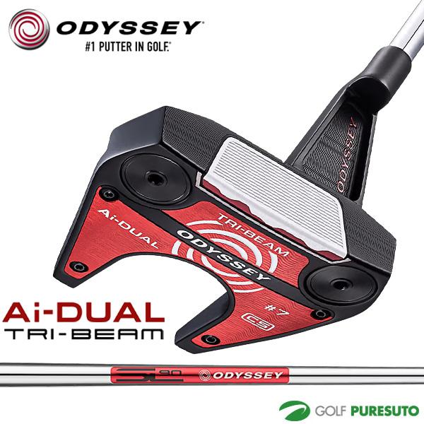 オデッセイ Ai-DUAL TRI-BEAM #7 CS パター STROKE LAB 90シャフト 2026年モデル ODYSSEY GOLF[エーアイデュアル トライビーム セブン][ゴルフクラブ]