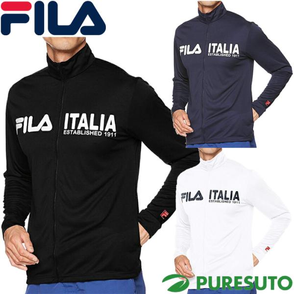 フィラ FILA 長袖 フルジップ スタンドジャケット ラッシュガード 水陸両用 メンズ 428-286 海水浴 レジャー サーフィン プール 海 マリンスポーツ カジュアル