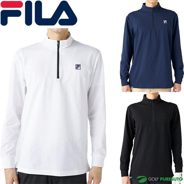 フィラ ゴルフ 長袖 ハーフジップシャツ メンズ 745-501L トップス ゴルフウェア 2025年モデル FILA GOLF 745501L 爆買