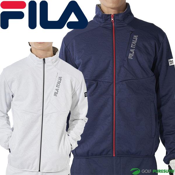FILA GOLF フィラ ゴルフ 長袖 フルジップ ブルゾン ボンディング