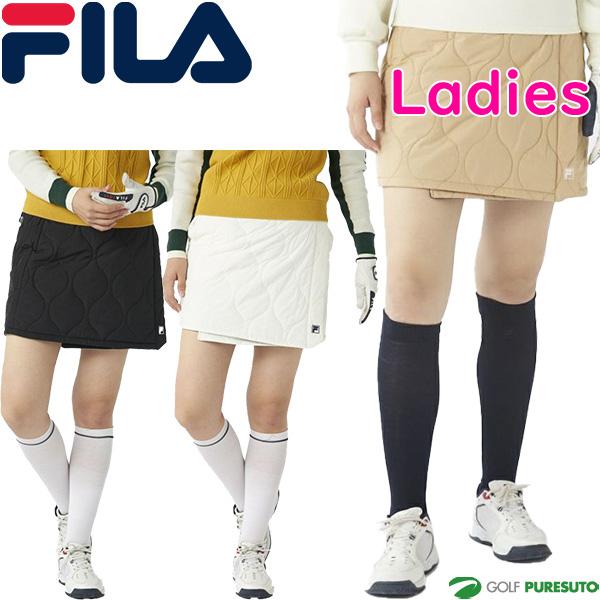FILA GOLF レディース フィラ ゴルフ 中綿 ラップスカート 巻き