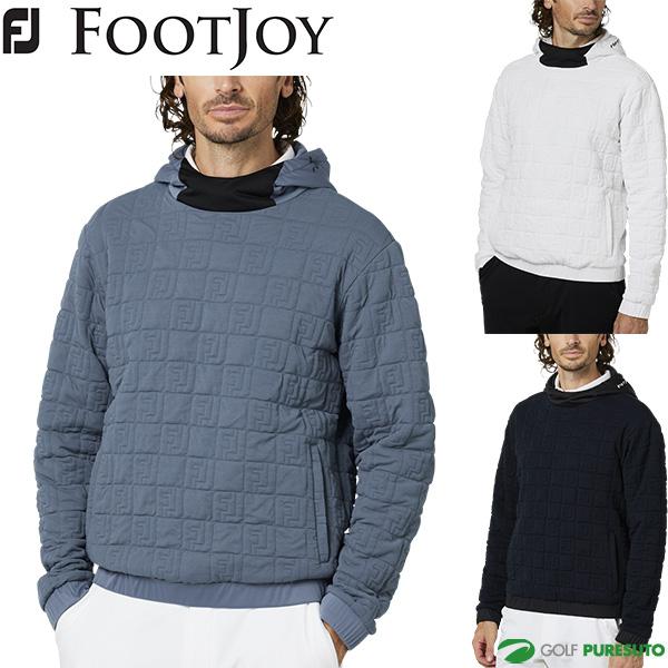 フットジョイ 長袖 パーカー FJロゴジャカードフーディー ミッドレイヤー ミドラー メンズ FJ-F25-M04 38610／38611／38612 トップス ゴルフウェア 2025年秋冬モデル FOOTJOY 秋冬ウェア FootJoy（フットジョイ） 長袖 パーカー FJロゴジャカードフーディー