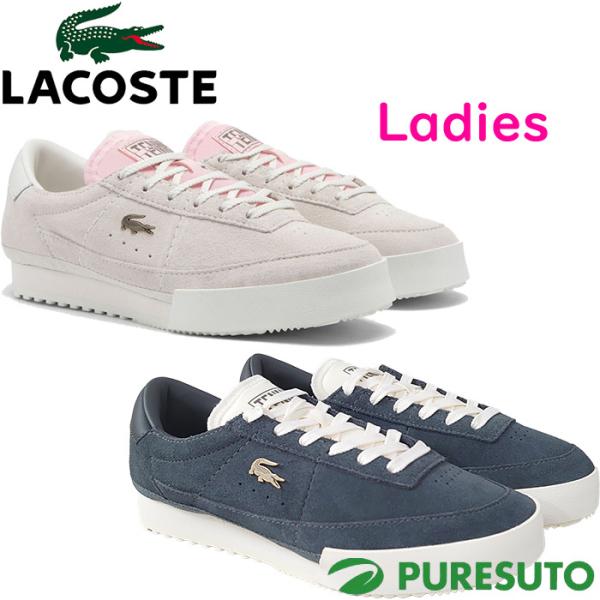 【レディース】ラコステ LACOSTE シューズ スニーカー コートスニーカー AURA 225 3 SFA 50SFA0158 靴 ローカット スポーツシューズ 2025年秋冬モデル 紐タイプ シューレース 女性用 LACOSTE（ラコステ） レディース シューズ スニーカー コート