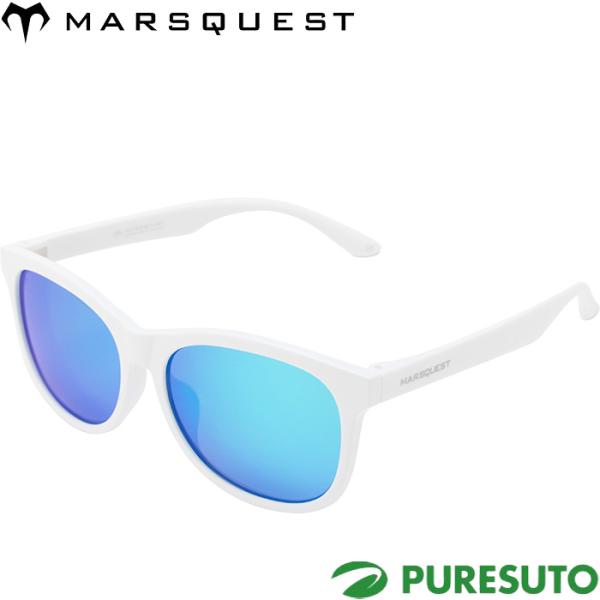 マーズクエスト MARSQUEST サングラス モメンタム Momentum M19 ホワイト 2025年モデル 偏光レンズ スポーツ アウトドア ゴルフ タウンユース 爆買
