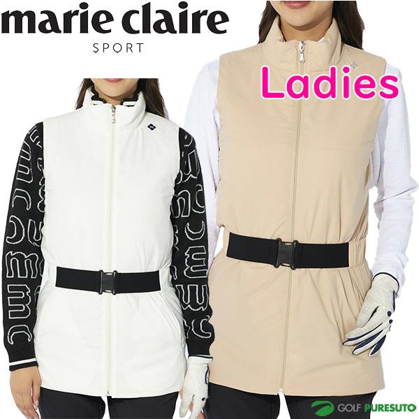 Marie Claire（マリ クレール） レディース チュニックベスト 薄中綿