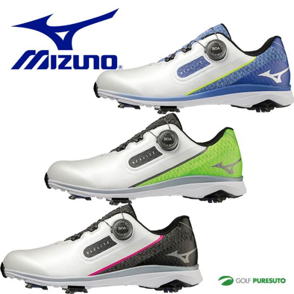MIZUNO（ミズノ） ゴルフシューズ ネクスライト SL ボア 3E相当 防水