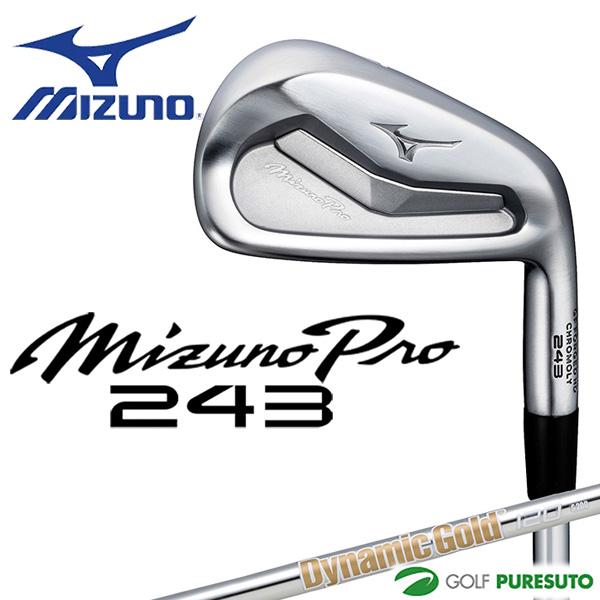 Mizuno Pro ミズノ 243 アイアン 単品(No.4、GW)Dynamic Gold