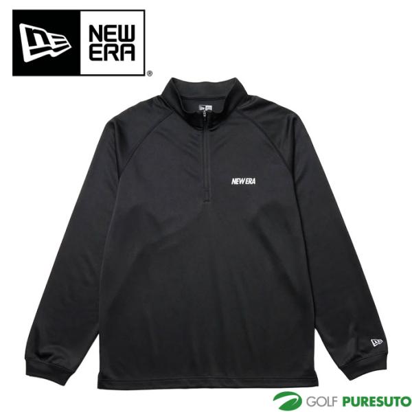 NEW ERA A's ハーフジップウェア XL NEW ERA（ニューエラ） 長袖 ハーフジップ ウォームアップ トップス