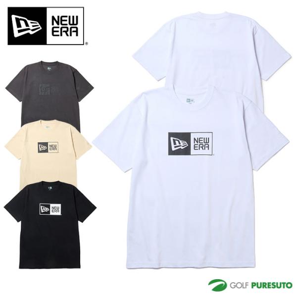 ニューエラ NEW ERA 半袖 コットン Tシャツ Box Logo 14856722／14856723／14856724／14856725 トップス 2026年春夏モデル レギュラーフィット NEWERA 爆買