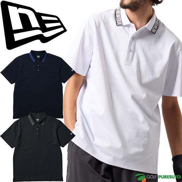 ニューエラ ゴルフウェア 半袖 ポロシャツ 鹿の子 Collar Logo カラーロゴ 14859943／14859944／14859945 2026年春夏モデル NEW ERA NEWERA Golf