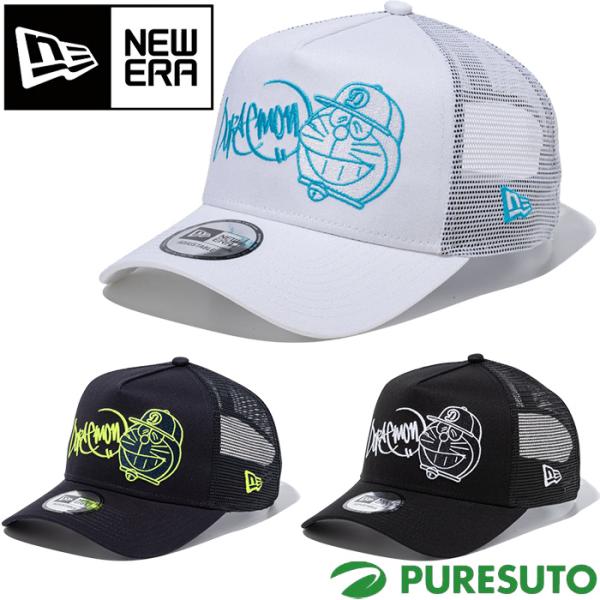 【商品説明】日本を代表する国民的キャラクターであるドラえもんをフィーチャーしたコレクション。シルエットは9FORTYをベースに、フロント部1枚パネルにして上部をつまんだ独特のシルエットが特徴。通気性の良いメッシュ仕様。フロントパネルの内側に...