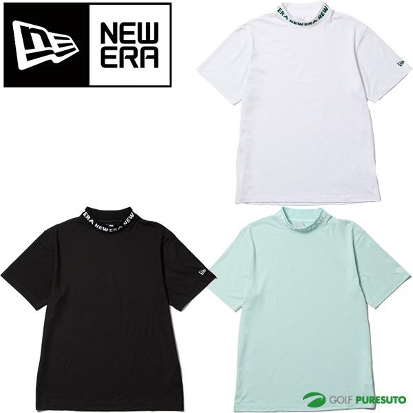 ニューエラ ゴルフ用 ミッドネックTシャツ ジャカードロゴ ブラック XXL ⭐︎ニューエラゴルフ⭐︎新品XXL ミッドネックジャガードロゴ