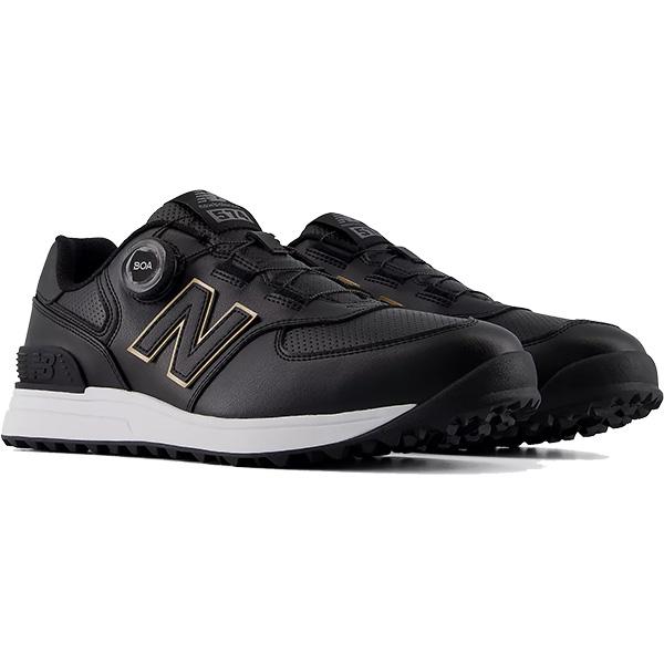 ニューバランス ゴルフシューズ Golf 574 v4 SL BOA メンズ U574B44R U574B 44R スパイクレス 2E相当 ボア ダイヤル式 2026年モデル New Balance Golf