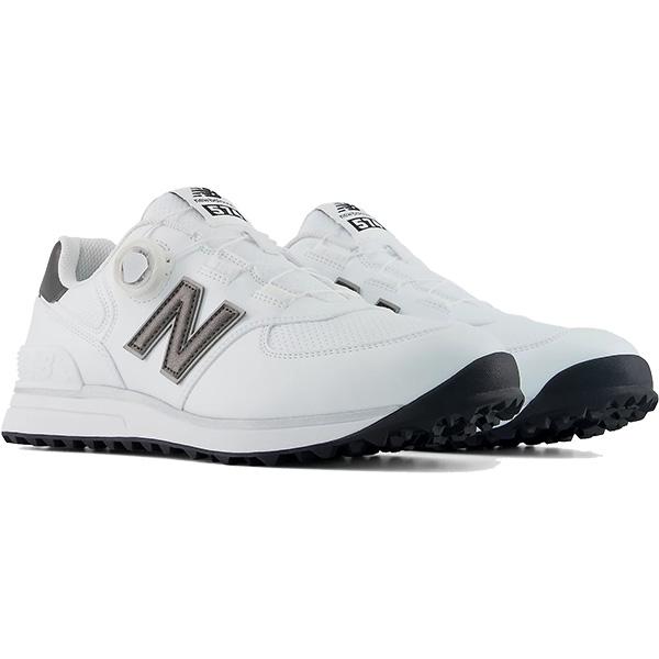 ニューバランス ゴルフシューズ Golf 574 v4 SL BOA メンズ U574B8PO U574B 8PO スパイクレス 4E相当 ボア ダイヤル式 2026年モデル New Balance Golf