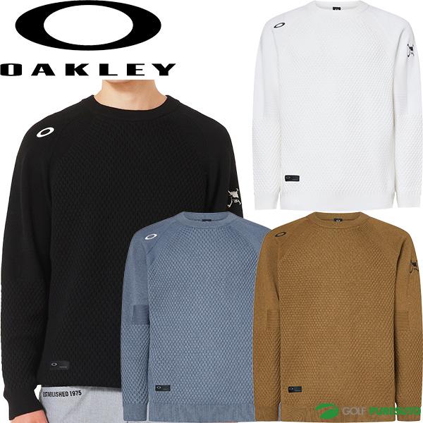 OAKLEY（オークリー） 長袖 クルーネック セーター スカル サーフィス