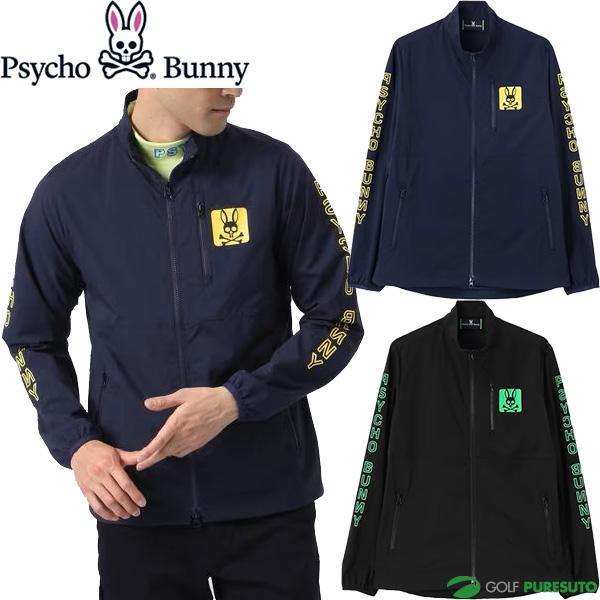Psycho Bunny（サイコバニー） 在庫処分 長袖 フルジップ ストレッチ 
