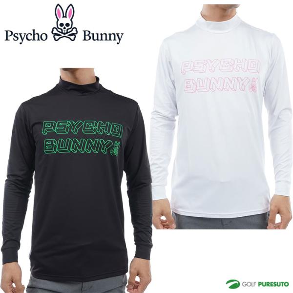 Psycho Bunny（サイコバニー） モックLS／ベア天 3Dロゴ モック