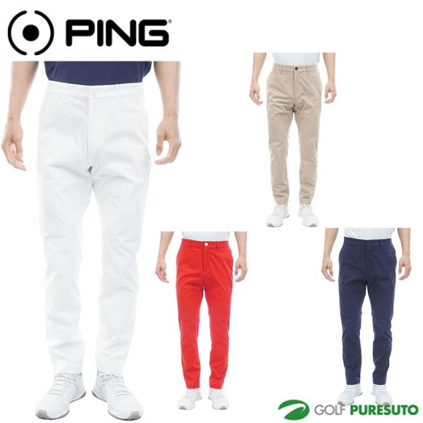 ピン ゴルフ ロングパンツ 全方向ストレッチニットツイル フィット＆ストレッチ テーパード パンツ 621-6131301 メンズ PING GOLF 2026年春夏モデル