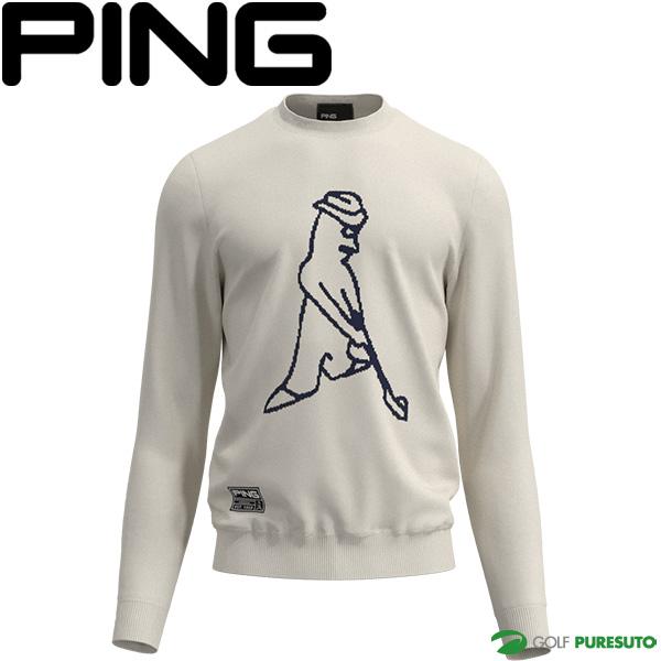 PING（ピン） アパレル 長袖 Mr.PING カシミヤニット セーター メンズ