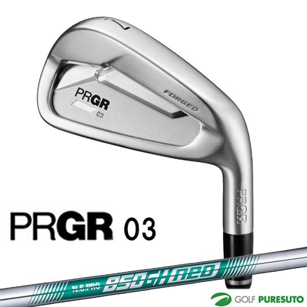 PRGR（プロギア） 03 アイアン 単品（#5、#6）2022年モデル NS PRO