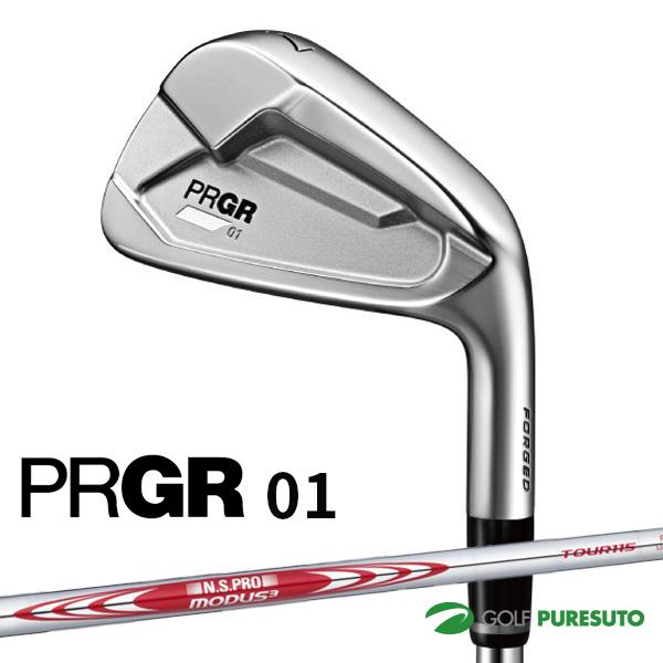 【 美品 】　プロギア　０１　２０２３年モデル　アイアン ６本セット ５ 〜 P PRGR（プロギア） 01 アイアン 5本セット（#6-#9、PW）2023年モデル NS