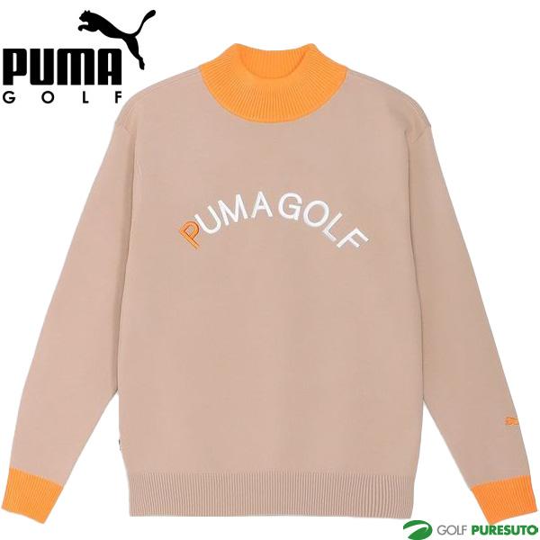 PUMA（プーマ） ゴルフ 長袖 PC タートルネック CB ニット セーター