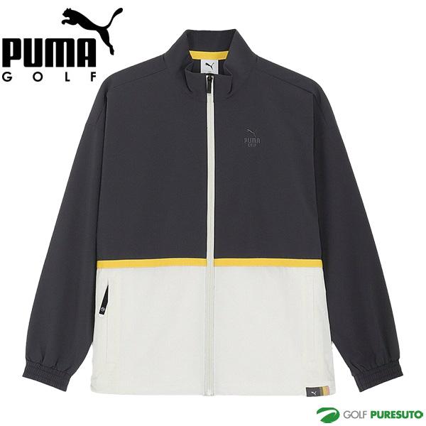 PUMA（プーマ） ゴルフ 長袖 FOG パネル カラー リラックス フルジップ