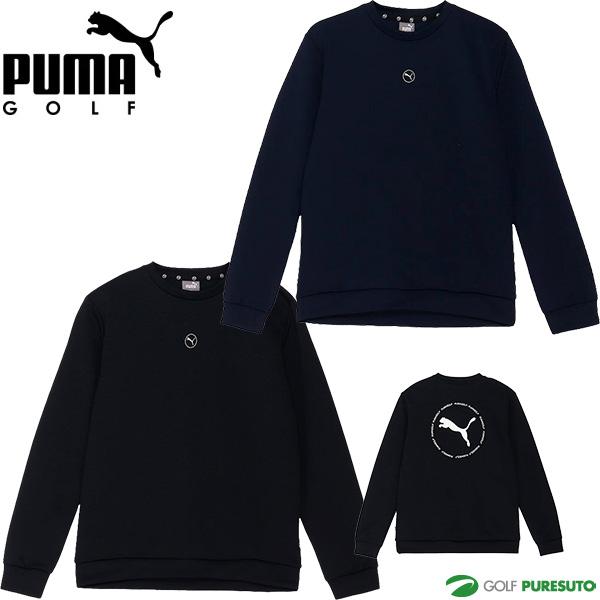 PUMA（プーマ） ゴルフ 長袖 クルーネック スウェット サークル