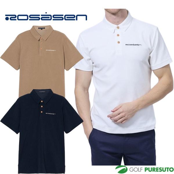 ROSASEN ロサーセン　ロサーゼン　メンズ ゴルフシャツ M ２枚　新品 ROSASEN［ロサーセン］HERITECH PRINT MOCKNECK /半袖プリントモック
