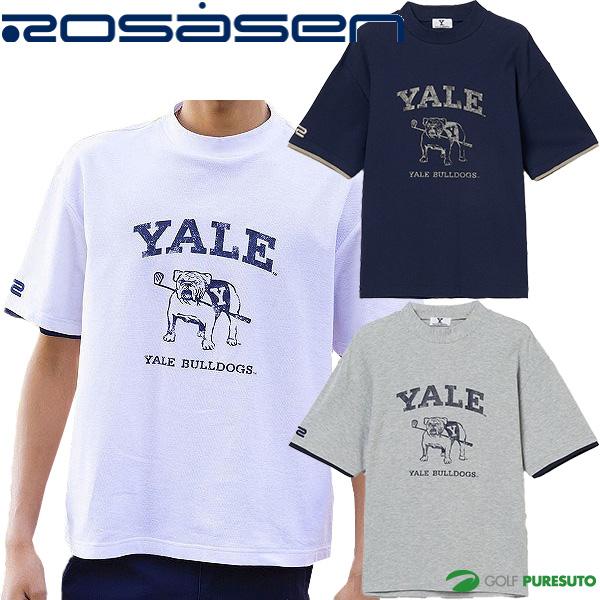 Rosasen（ロサーセン） 半袖 モックネックシャツ 冷感コットン YALE
