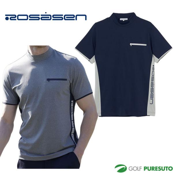 Rosasen（ロサーセン） ゴルフ A-Line UV 半袖 モックネック 047-23341