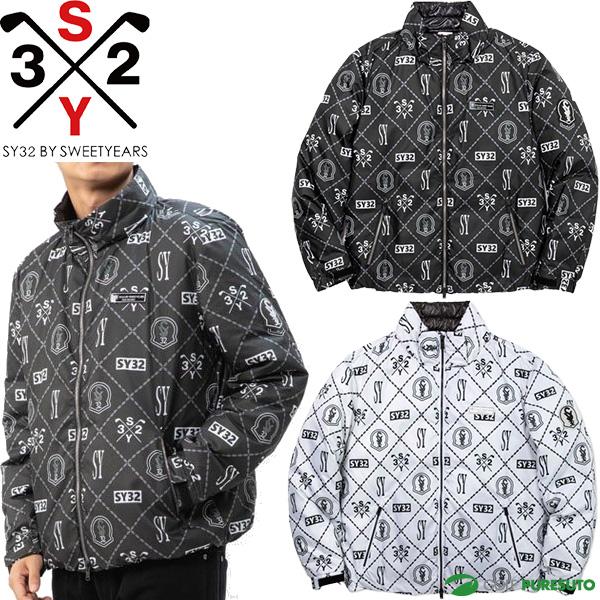 SY32 by SWEET YEARS 長袖 フルジップジャケット グラフィック プリマ 