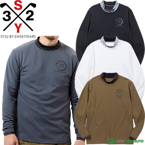 ◆新品現品限り◆SY32モックネック長袖シャツ SY32 by SWEET YEARS 長袖 モックネックシャツ クールマックス