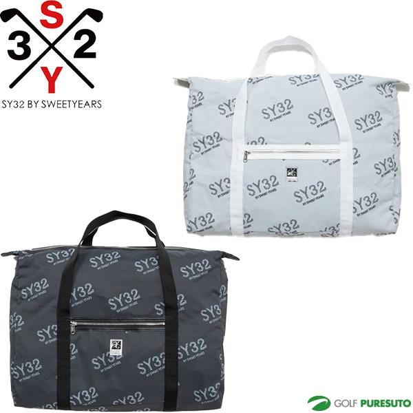 SY32 by SWEET YEARS イージー ボストンバッグ SYG-24S105 SYG24S105 イージーバッグ 折り畳みボストン マチ無し エスワイサーティトゥ バイ スウィートイヤーズ 2024年春夏モデル 旅行 遠征 大容量タイプ SY32 by SWEET YEARS（エスワイサーティトゥバイスィートイヤーズ