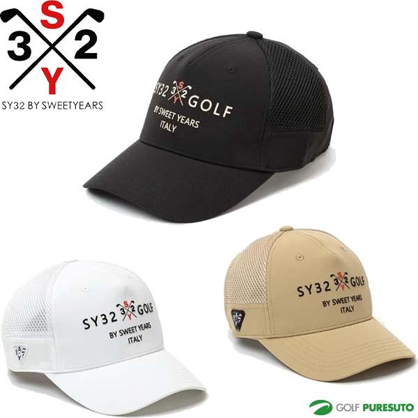 SY32 by SWEET YEARS ゴルフキャップ シンボリックロゴキャップ SY32 by SWEET YEARS ゴルフキャップ シンボリックロゴキャップ