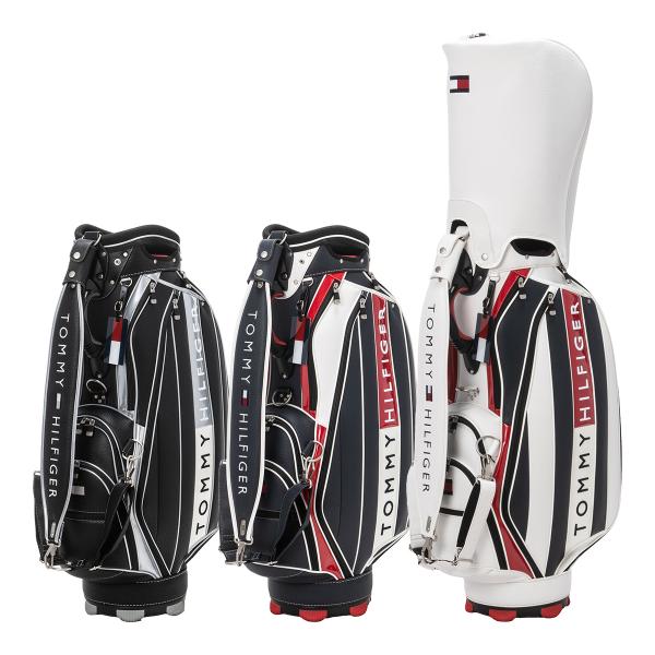 美品　トミーヒルフィガー(  )ゴルフキャディバッグ TOMMY HILFIGER GOLF（トミー ヒルフィガー ゴルフ） トミー