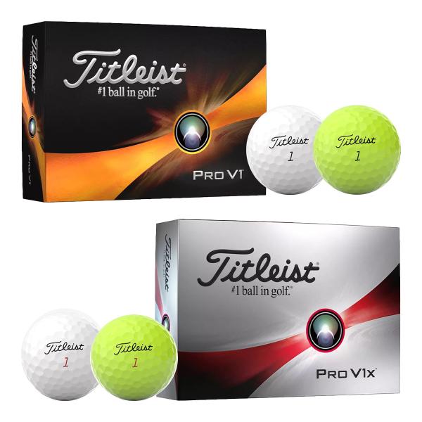 日本正規モデル タイトリスト ゴルフボール NEW PRO V1／PRO V1x 2023年モデル 1ダース デイスタンス系 スピン系  :tit-prov12023:ゴルフ プレスト 通販 