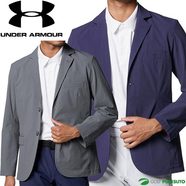アンダーアーマー 長袖 ジャケット テーラードジャケット UAドライブ ストレッチウーブン ツイル メンズ 1385510 ゴルフウェア アウター UNDER ARMOUR 24SS UNDER ARMOUR（アンダーアーマー） 長袖 ジャケット テーラード