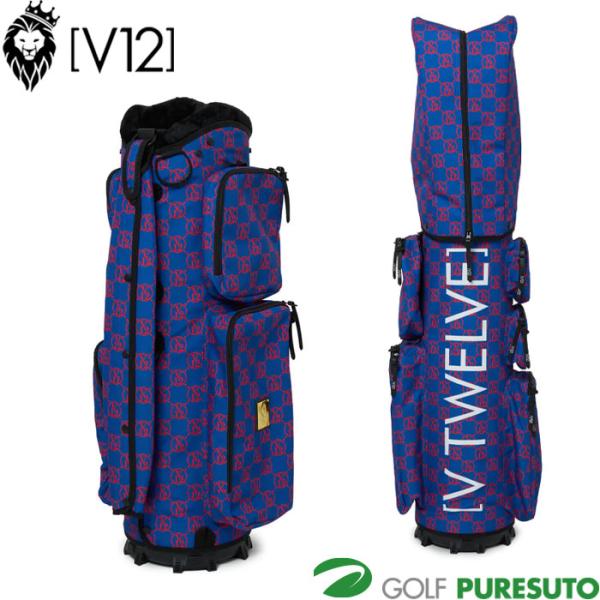 V12 カートキャディバッグ VT MONOGRAM 9.5 着せ替え V12（ヴィ・トゥエルヴ） ゴルフ 9.5型 キャディバッグ VT MONOGRAM